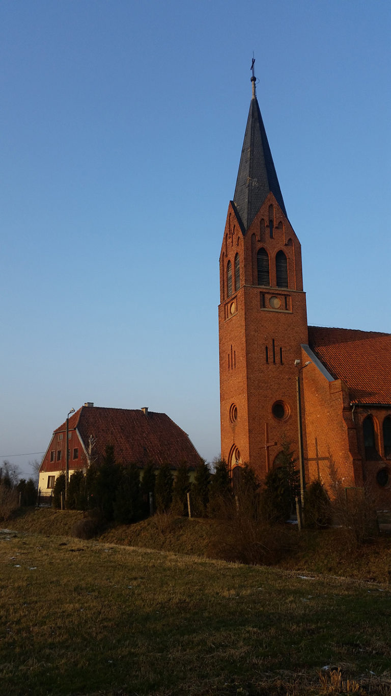 Jezioro - kościół