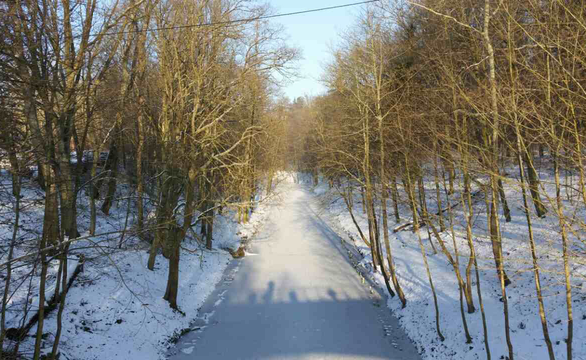 Widok z mostu Drulity